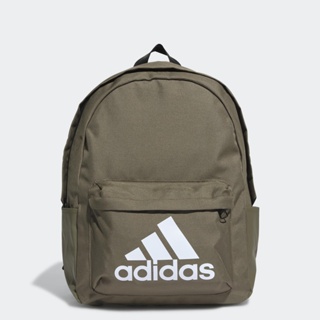 adidas ไลฟ์สไตล์ กระเป๋าเป้ Classic Badge of Sport Unisex สีเขียว HR9810