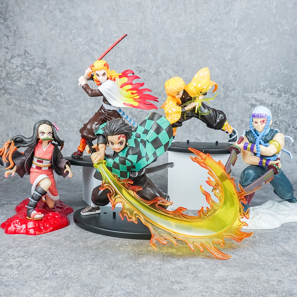 อะนิเมะรูป God of Fire Tanjiro Battle ภรรยาของฉัน Zenitsu วาดดาบ Yanzhu ...