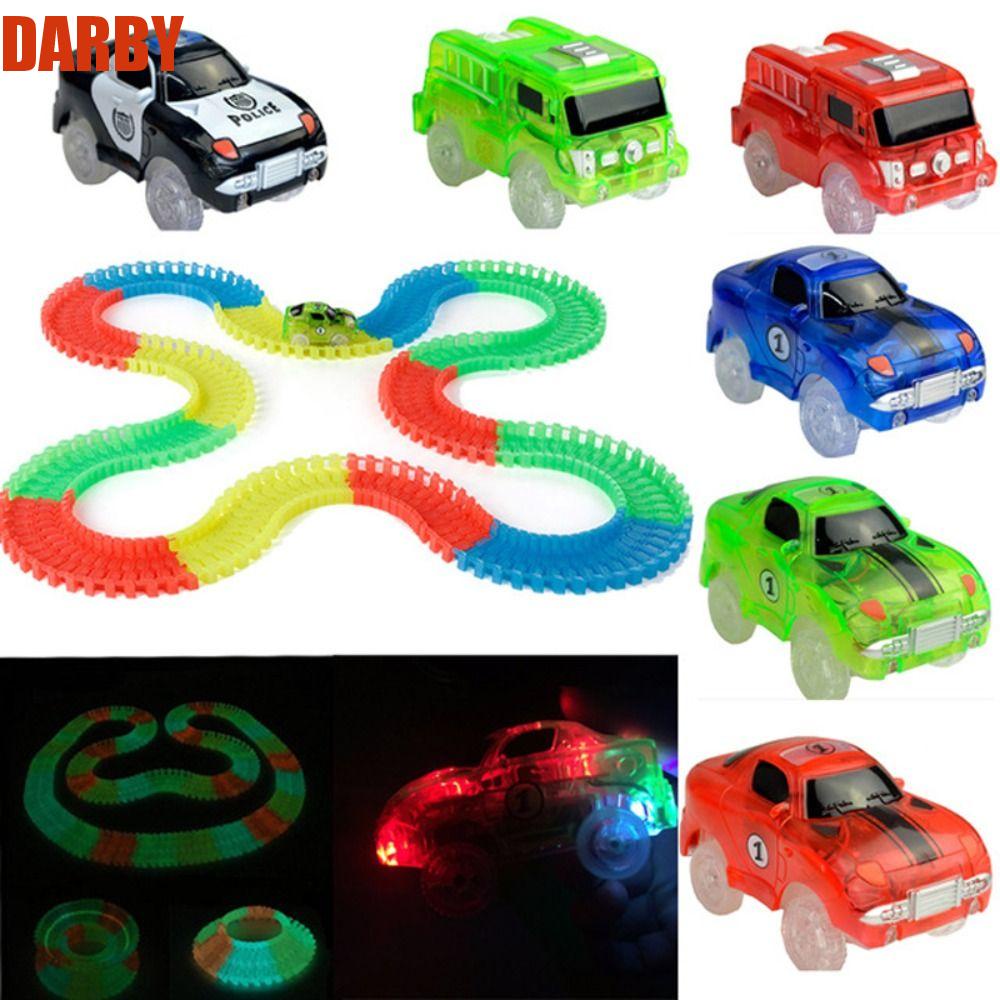 darby-รถของเล่น-มีไฟ-led-เรืองแสง-ของขวัญวันเกิด-diy
