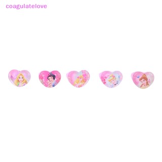 Coagulatelove แหวนนิ้วมือ ลายการ์ตูนเจ้าหญิงน่ารัก ของขวัญวันเกิด สําหรับเด็กผู้หญิง 10 ชิ้น [ขายดี]