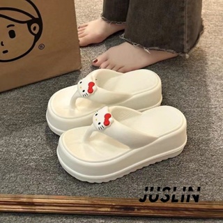 JUSLIN   รองเท้าแตะผู้หญิง ส้นแบน ใส่สบาย สไตล์เกาหลี รองเท้าแฟชั่น 2023 ใหม่  สบาย รุ่นใหม่ ทันสมัย Chic B98G0JE 37Z230910