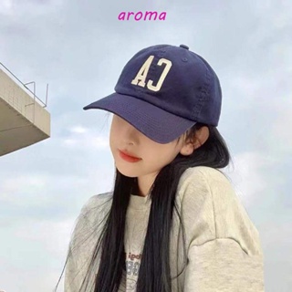 Aroma หมวกแก๊ปลําลอง แฟชั่นสไตล์เกาหลี สําหรับนักเรียนหญิง