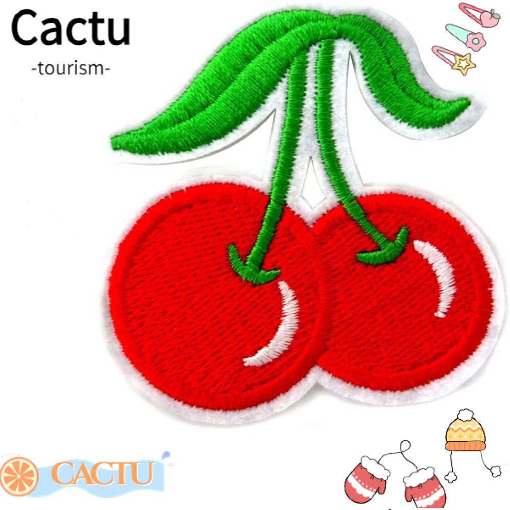 cactu-แผ่นผ้าโพลีเอสเตอร์-ปักลายเชอร์รี่น่ารัก-สีแดง-ขนาดเล็ก-2-44x-2-32-นิ้ว-สําหรับติดตกแต่งเสื้อผ้า-หมวก-20-ชิ้น