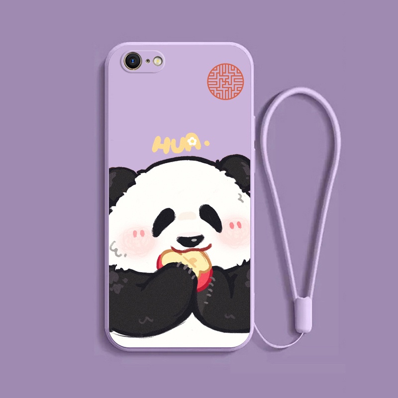 เคส-oppo-a57-2016-oppo-a39-oppo-a71-2018-กรณีโทรศัพท์การ์ตูนแพนด้าน่ารัก-c-a9