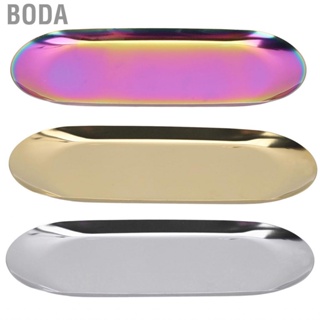 Boda Oval Nail Storage Tray Oval Jewelry Tray Vacuum Plating for  Bottles Jewelry Nails