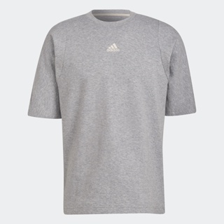 adidas ไลฟ์สไตล์ เสื้อยืด Studio Lounge ผู้ชาย สีเทา HB6597