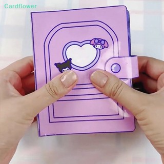 SANRIO &lt;Cardflower&gt; หนังสือแฮนด์เมด เสียงเงียบ รูปการ์ตูน Melody Kuromi DIY ของเล่นเสริมการเรียนรู้เด็ก