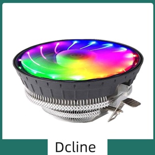 [Dcline.th] พัดลมระบายความร้อน CPU 1800RPM RGB ไฟ LED สําหรับแล็ปท็อป