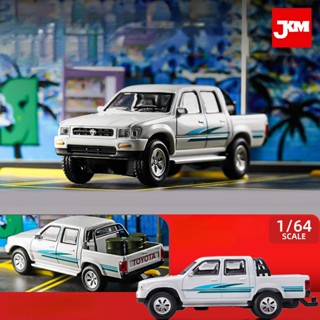 Jkm 1/64 Toyota Hilux Off-road ยานพาหนะ Diecast รถของเล่นสําหรับเด็กผู้ชาย ของขวัญวันเกิด ของเล่นเด็ก รถสะสม