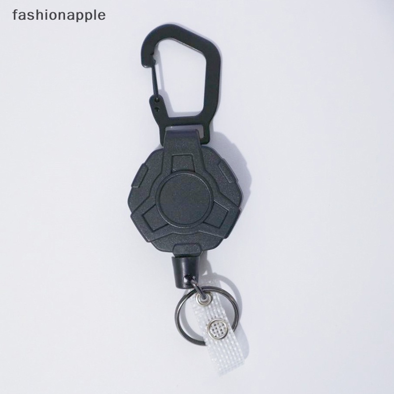 fashionapple-พวงกุญแจโลหะ-ป้องกันการสูญหาย-พับเก็บได้-สําหรับห้อยป้ายชื่อ