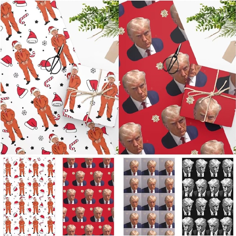 Funny Wrapping Paper Recyclable Novelty Design GiftWrap Papers for Friend Adult Shopee Thailand