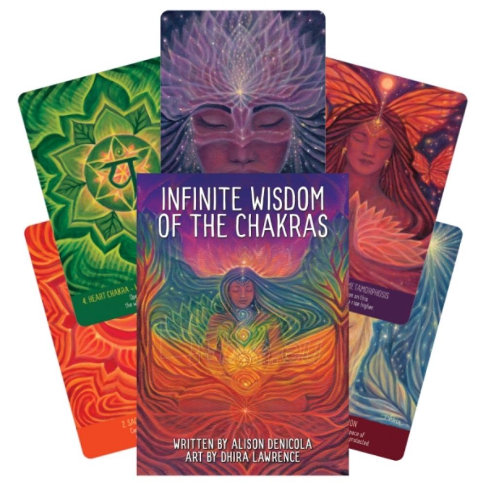 การ์ดธีม Infinite Wisdom of The Chakras Oracle 42 Chakra ขนาด 10.4 ซม. ...