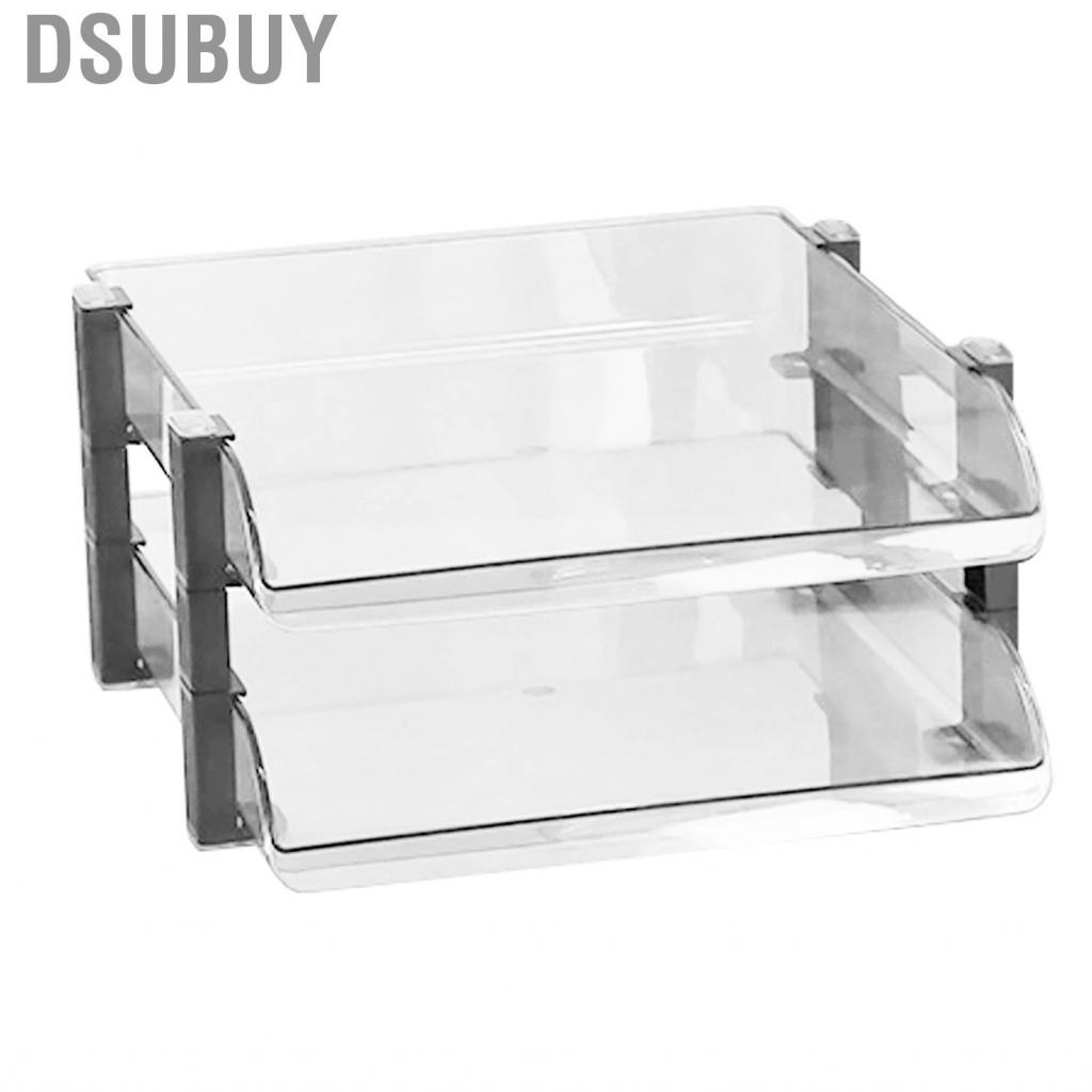 Dsubuy Desk File Letter Tray Layered Documents Rack Stable for Study ...