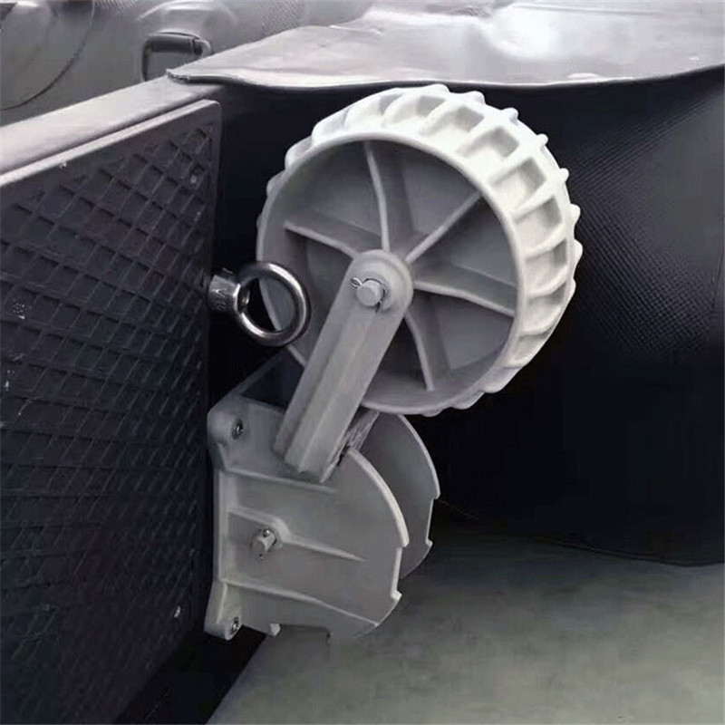 LOCAL Boat Escape Wheel, Foldable Boat Inflatable Rib Wheel，boat Escape ...