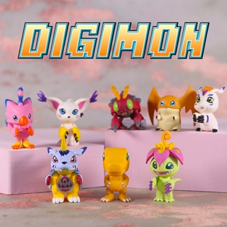 [TATA] Bandai Digimon Queue Series โมเดลของเล่นแคปซูล Yagumon Badamon Beetle Beetle Beetle Beast สําหรับเด็ก