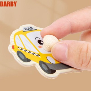 Darby เกมกระดานไม้ปริศนา รูปสัตว์ ผลไม้ ตัวเลข 3D ของเล่นฝึกสมอง สําหรับเด็ก