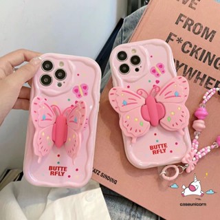 เคสโทรศัพท์มือถือนิ่ม ขอบโค้ง ลายปีกผีเสื้อ พร้อมสายคล้องมือ สําหรับ Redmi Note 8 9 10s 12 11s 11 10 Pro Max Redmi 12C 9 A1 10C 9A 9C NFC 10A 9T A2 MI 11 POCO M3 X5