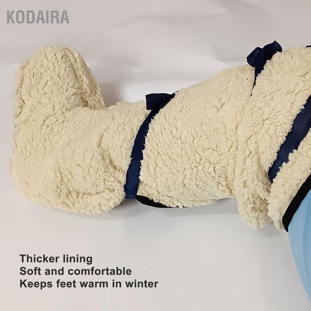 kodaira-เดิน-boot-cover-windproof-ยืดหยุ่นปรับขนแกะซับนุ่มฟุตป้องกัน-thicken-ยาวพลาสเตอร์เท้า