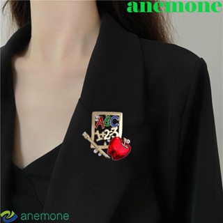 Anemone เข็มกลัด รูปซานตาคลอส ต้นคริสต์มาส สโนว์แมน สไตล์เกาหลีวินเทจ