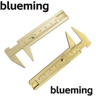Blueming2 เวอร์เนียคาลิปเปอร์ ทองเหลือง แบบพกพา 0-80 มม.
