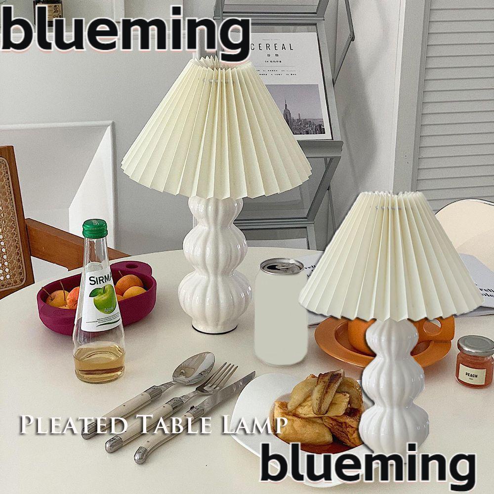 blueming2-โคมไฟตั้งโต๊ะเซรามิค-สไตล์วินเทจ