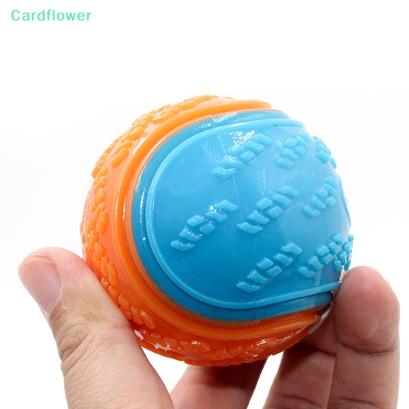 lt-cardflower-gt-ของเล่นลูกบอลยาง-ขนาดเล็ก-กันกัด-ทําความสะอาดฟัน-สําหรับสัตว์เลี้ยง-สุนัข