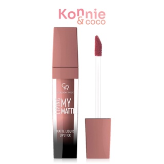 Golden Rose Liping My Matte Liquid Lipstick 5ml #03 โกลเด้น โรส ลิปปิ้ง มาย แมท ลิควิด ลิปสติก ลิปจิ้มจุ่มใหม่.