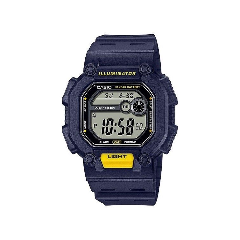 casio-นาฬิกาข้อมือ-casio-รุ่น-w-737h-2avdf-วัสดุเรซิ่น-สีน้ำเงิน