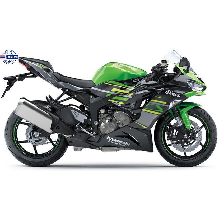 VR Wrap สติ๊กเกอร์ Kawasaki ZX6r ลายเดิม year 2019 เลือกสีอื่นได้ ...
