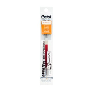 PENTEL ไส้ปากกา รุ่น Energel ขนาด 0.5 มม. สีส้ม