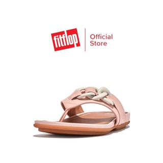 FITFLOP GRACIE RUBBER-CHAIN รองเท้าแตะแบบหูหนีบผู้หญิง รุ่น GA8-A35 สี PINK SALT