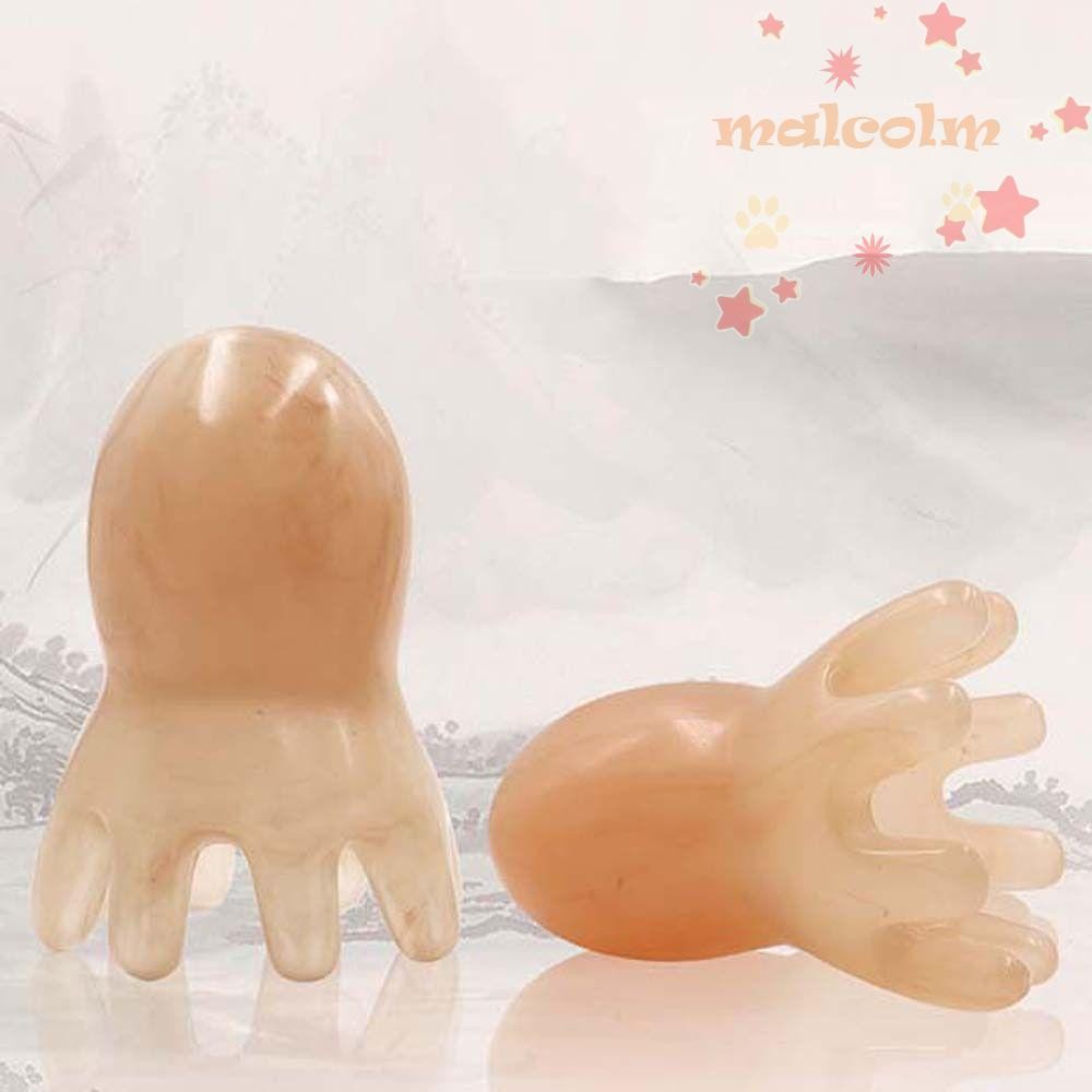 Malcolm Octopus หวีฝังเข็ม SPA Therapy หวีนวดหัวนวด Meridian ขูด Gua ...