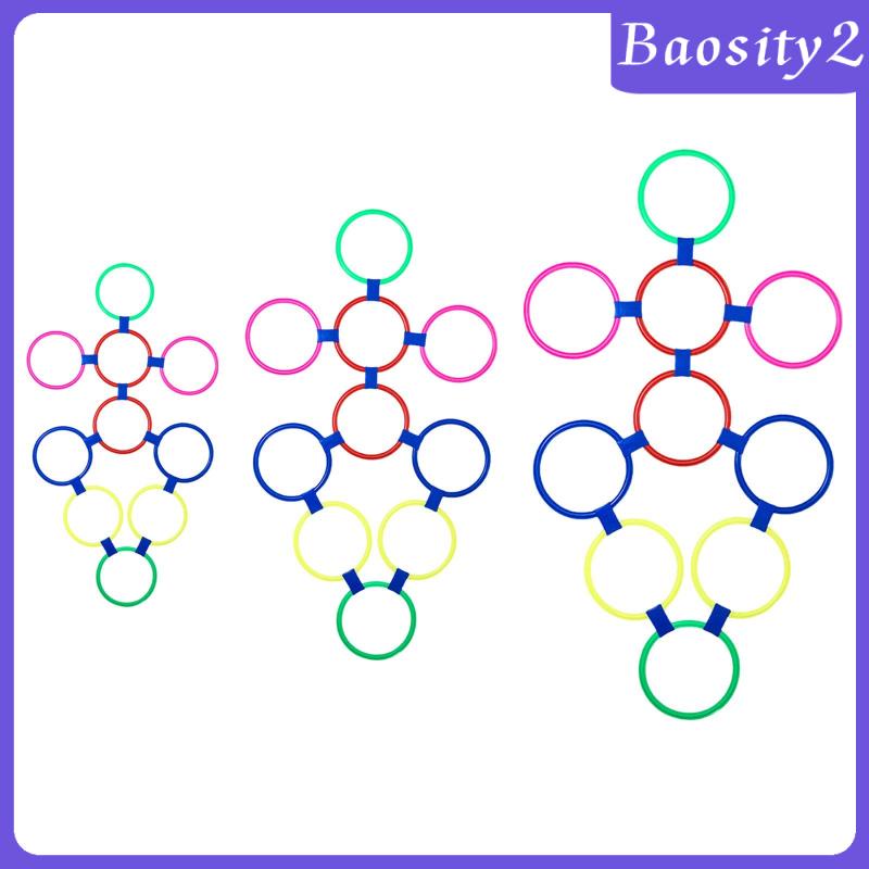 baosity2-แหวนฝึกความเร็ว-และความคล่องตัว-หลากสี-สําหรับยิมเทรนเนอร์-10-ชิ้น