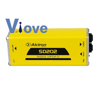 Alctron SD202 กล่องแปลงเอฟเฟคกีตาร์ไฟฟ้า DI Box