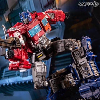 หุ่นยนต์แปลงร่าง Ameesi การ์ตูนเด็ก ของขวัญ โลหะผสม Optimus Primes ฟิกเกอร์หุ่นยนต์แอคชั่น สําหรับเด็ก