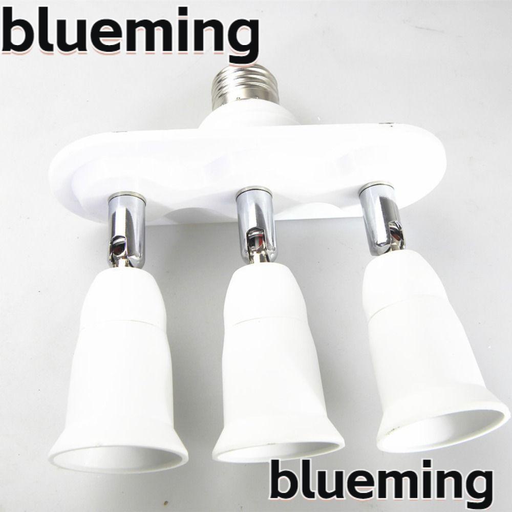blueming2-ตัวแปลงขั้วหลอดไฟ-led-e27-3-พอร์ต-สกรูหมุนได้-ปรับได้-สําหรับบ้าน