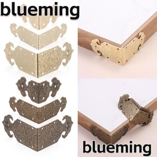 Blueming2 ตัวยึดมุมเฟอร์นิเจอร์ โลหะ สไตล์วินเทจ DIY 8 ชิ้น