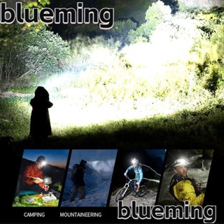 Blueming2 XHP50 ไฟหน้าอลูมิเนียมอัลลอยด์ แบบซูมได้ ระยะไกล สําหรับตกปลา เดินป่า