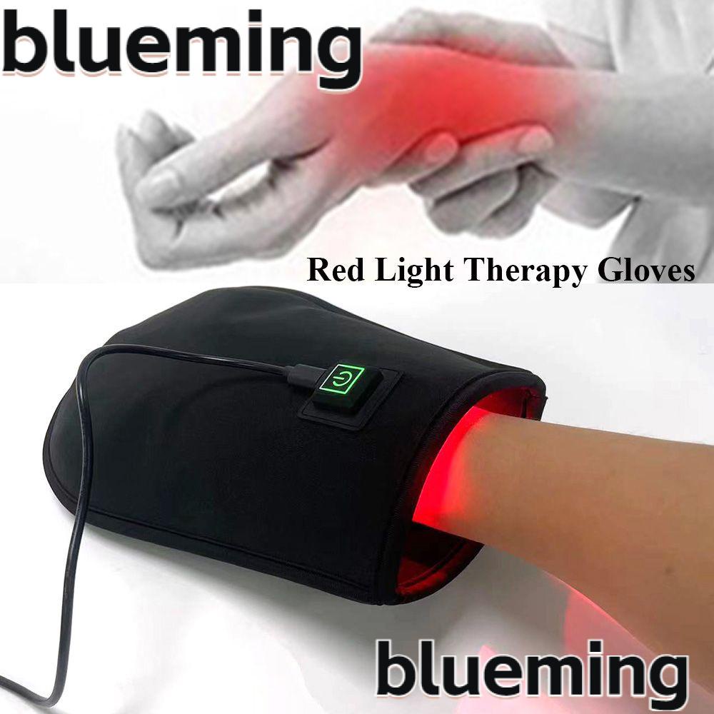 blueming2-ถุงมือบําบัดนิ้วมือ-led-บรรเทาอาการปวดนิ้ว-สีแดง-สําหรับซ่อมแซมร่างกาย