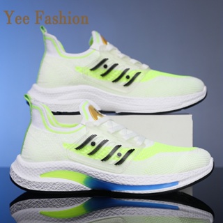 YEE Fashion  รองเท้าผ้าใบผู้ชาย รองเท้าลำลองผู้ชาย  ท้าผ้าใบแฟชั่น สไตล์เกาหลี กีฬากลางแจ้ง ทำงาน ท้าลำลอง  สวยงาม พิเศษ fashion สไตล์เกาหลี XYD23902KT 37Z230910