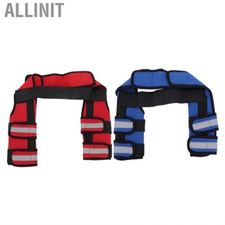 Allinit 1 Pair Dog Front Leg  With Supporting Sleeve Pet Knee Pads For Injured