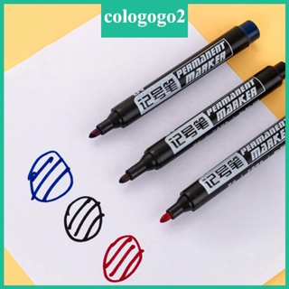 Cologogo2 ปากกามาร์กเกอร์ กันน้ํา ปลอดสารพิษ 10 ชิ้น