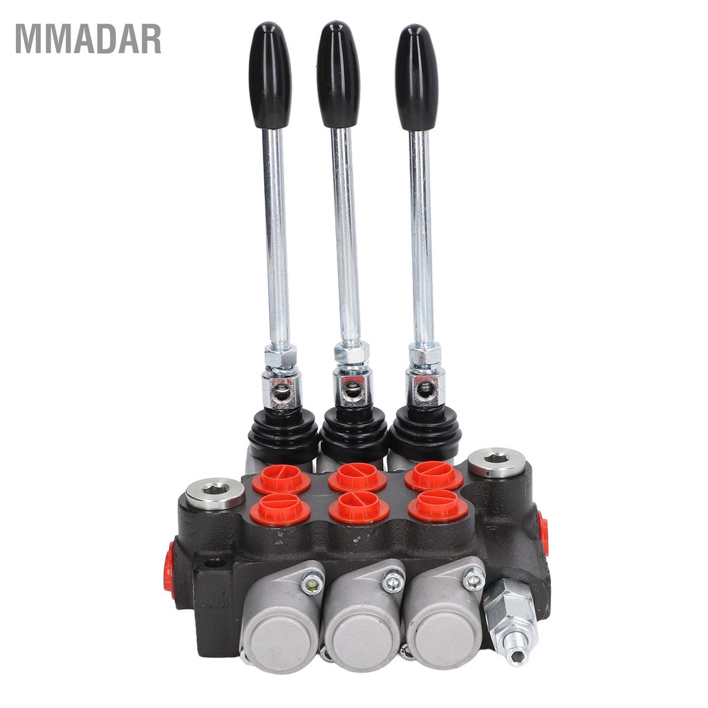 mmadar-วาล์วไฮดรอลิกพร้อมจอยสติ๊ก-3-spool-double-acting-control-valve-สำหรับรถแทรกเตอร์-loader-trailer-p40-3ot