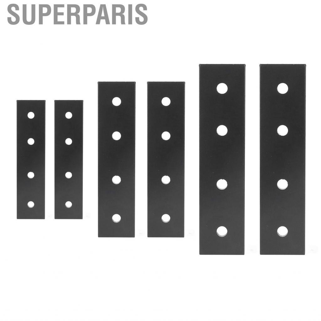 Superparis 4 Hole Connecting Large Load Flat Straight Brackets for Home ...