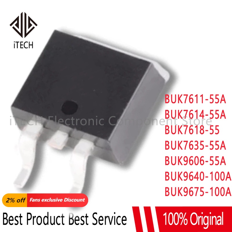 วงจรรวม TO263 BUK7611-55A BUK7614-55A BUK7618-55 BUK7635-55A BUK9606 ...
