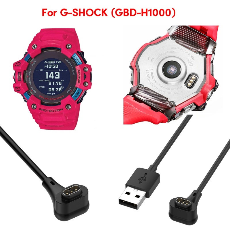Godd สายชาร์จนาฬิกาข้อมือ USB สําหรับ SHOCK GBD-H1000 | Shopee Thailand