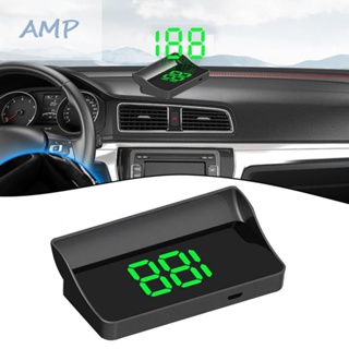 ⚡NEW 9⚡Head-up Display ABS+PC Auto Parts Black Car Digital Speed Non-Slip Mat