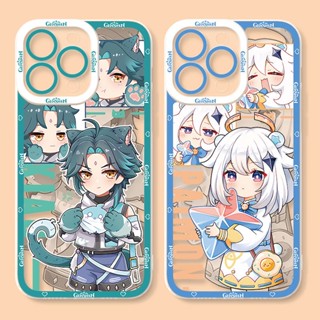 เคสโทรศัพท์มือถือแบบนิ่ม ใส ลายเกม genshin น่ารัก สําหรับ case xiaomi 11T 12 Lite POCO M5 F5 M4 M3 F4 X3 NFC F3 Redmi 13T 11A 12C 10C 10A 9A 9C 9T Note 12 5G 8 9 9S 10 10S 11S 11 Pro