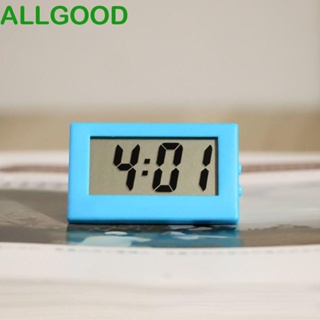 Allgoods นาฬิกาดิจิทัล ABS ทรงสามเหลี่ยม ขนาดเล็ก แบบพกพา ไร้เสียง สําหรับเดินทาง