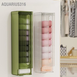  Aquarius316 ติดผนังกล่องเก็บชุดชั้นในชุดชั้นในอเนกประสงค์กางเกงถุงเท้าOrganizer Selfสำหรับห้องน้ำห้องครัวถุงขยะ